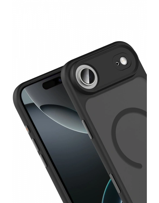 Joko Apple iPhone 17 Air Megane Magsafe Kapak - Siyah