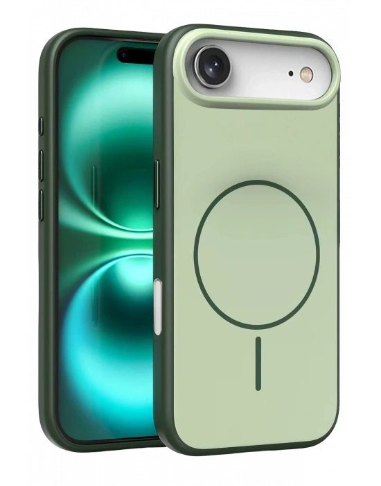 Joko Apple iPhone 17 Air Neva Magsafe Kapak - Koyu Yeşil