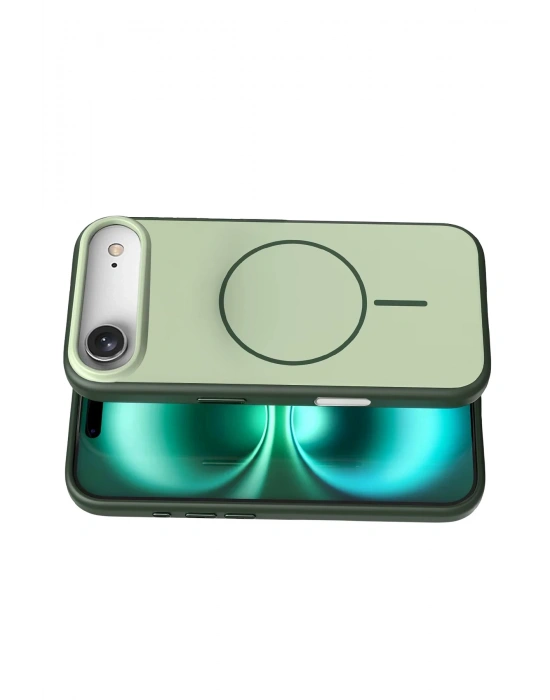 Joko Apple iPhone 17 Air Neva Magsafe Kapak - Koyu Yeşil