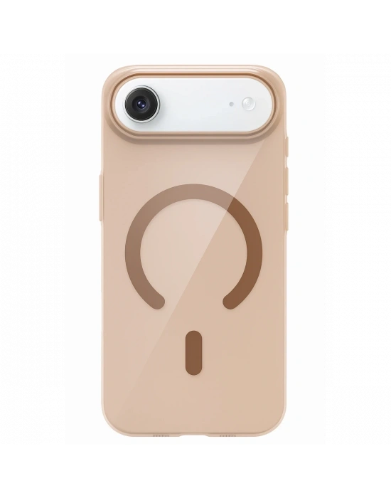 Joko Apple iPhone 17 Air PC Blank Magsafe Kapak - Çöl Titanyum