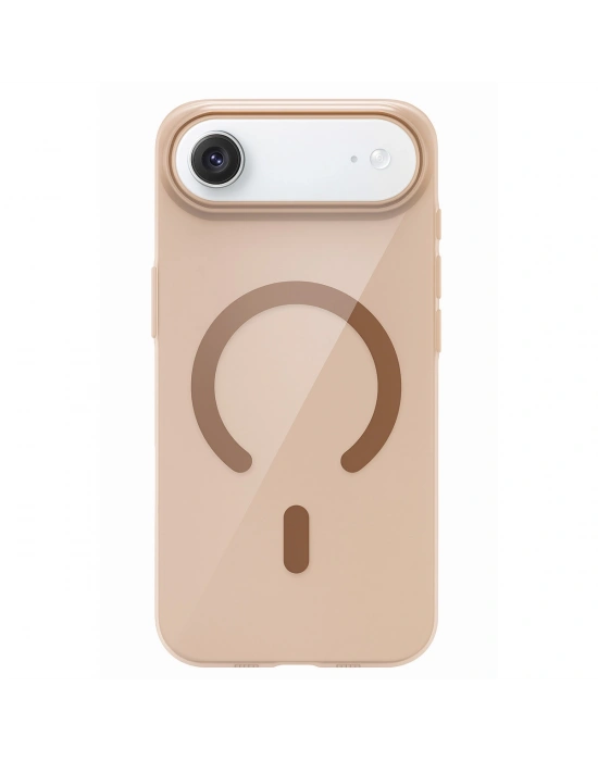 Joko Apple iPhone 17 Air PC Blank Magsafe Kapak - Çöl Titanyum