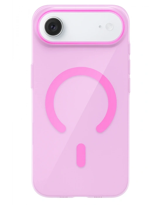 Joko Apple iPhone 17 Air PC Blank Magsafe Kapak - Pembe