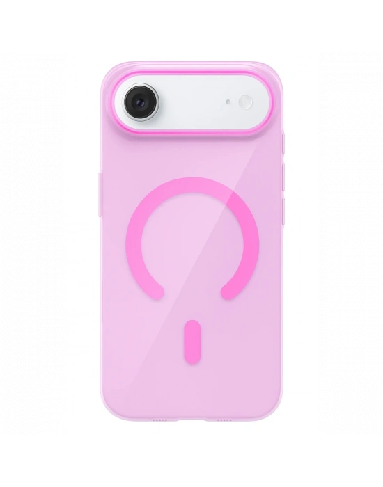 Joko Apple iPhone 17 Air PC Blank Magsafe Kapak - Pembe