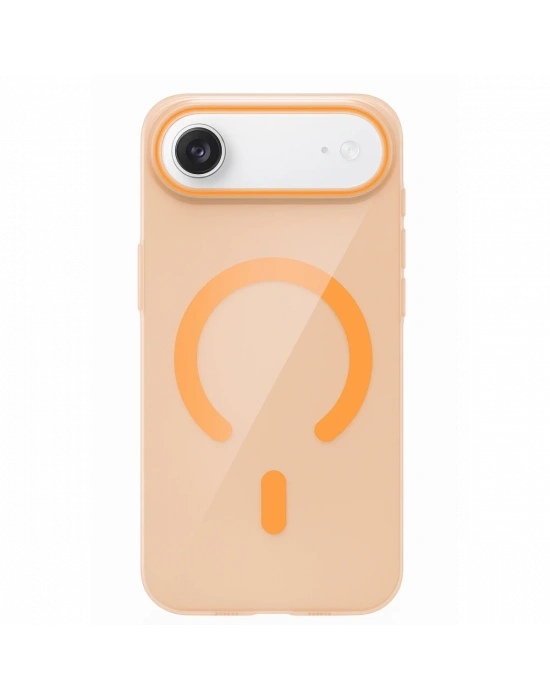 Joko Apple iPhone 17 Air PC Blank Magsafe Kapak - Turuncu