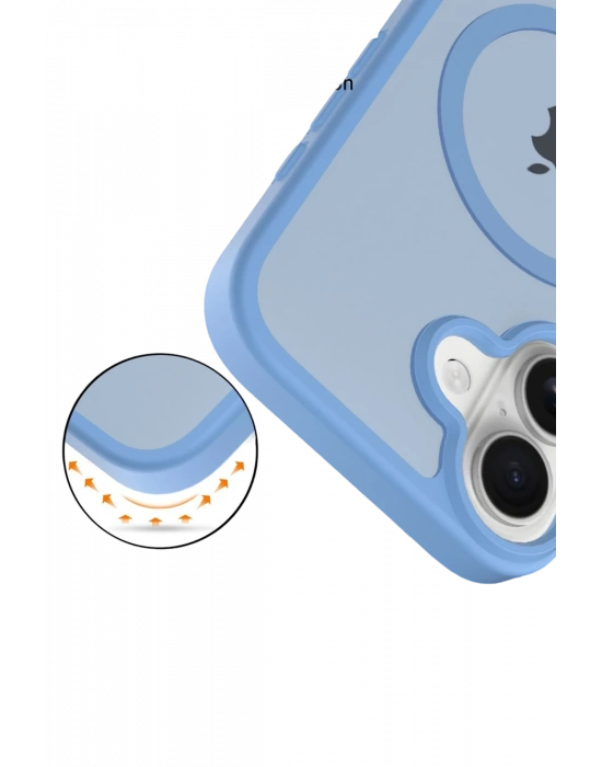Joko Apple iPhone 17 Jota Magsafe Kapak - Açık Mavi