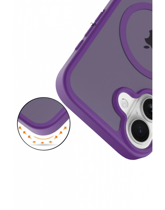 Joko Apple iPhone 17 Jota Magsafe Kapak - Derin Mor