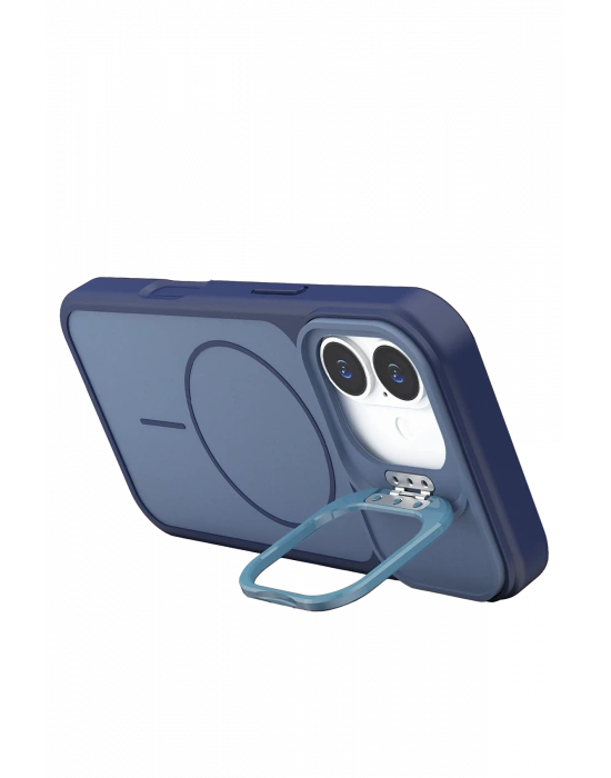 Joko Apple iPhone 17 Pale Magsafe Standlı Kapak - Mavi