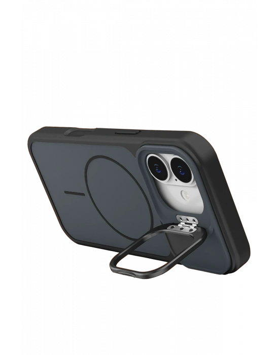 Joko Apple iPhone 17 Pale Magsafe Standlı Kapak - Siyah