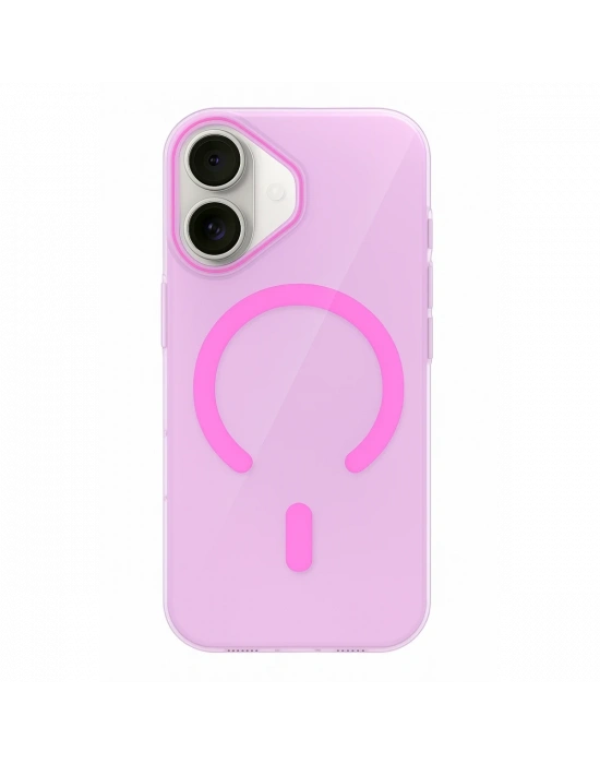 Joko Apple iPhone 17 PC Blank Magsafe Kapak - Pembe