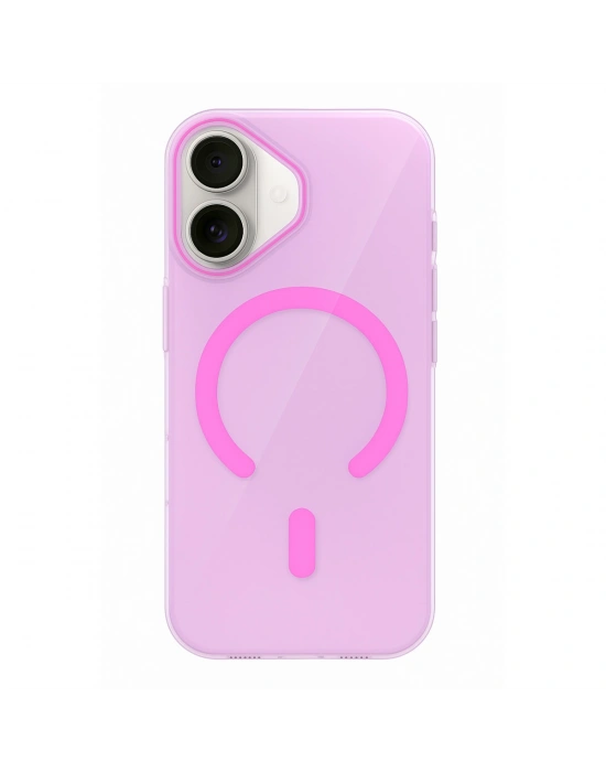 Joko Apple iPhone 17 PC Blank Magsafe Kapak - Pembe