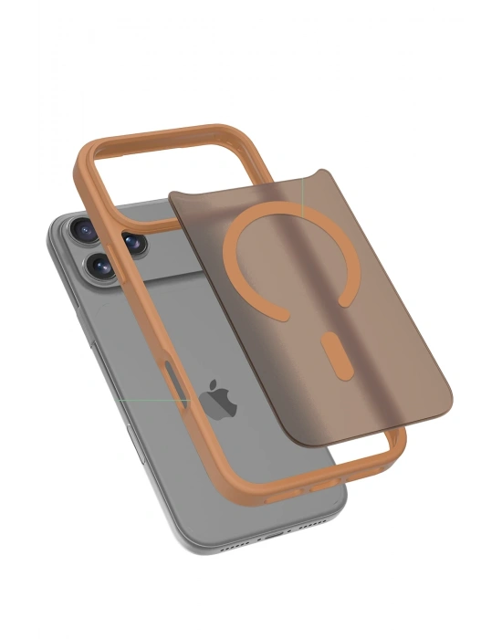 Joko Apple iPhone 17 Pro Jota Magsafe Kapak - Çöl Titanyum