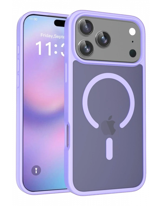 Joko Apple iPhone 17 Pro Jota Magsafe Kapak - Lila