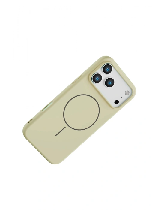 Joko Apple iPhone 17 Pro Jully Magsafe Kapak - Bej