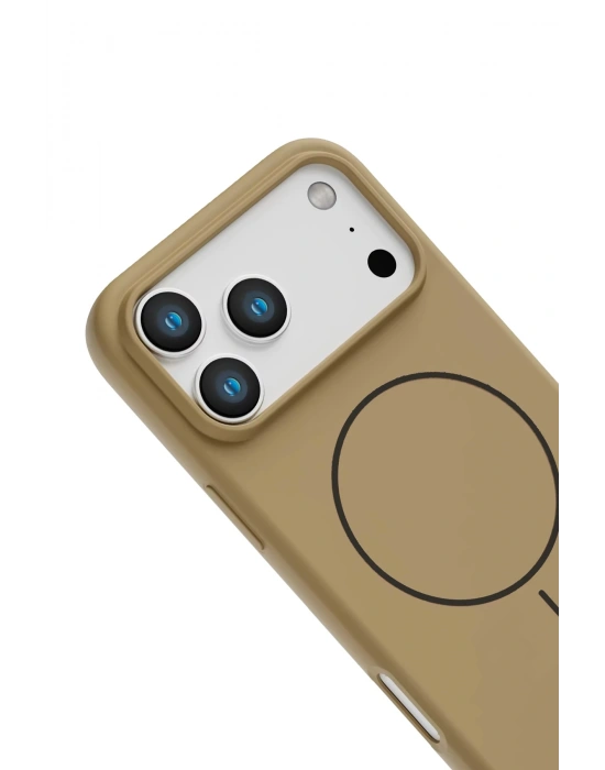 Joko Apple iPhone 17 Pro Jully Magsafe Kapak - Çöl Titanyum