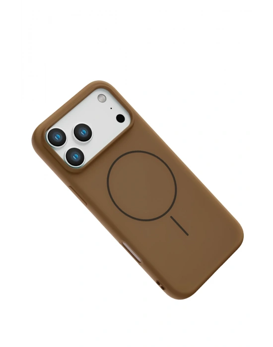 Joko Apple iPhone 17 Pro Jully Magsafe Kapak - Kahverengi