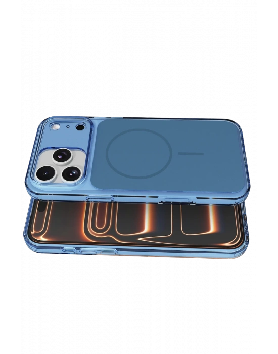 Joko Apple iPhone 17 Pro Max Bruma Magsafe Kapak - Mavi