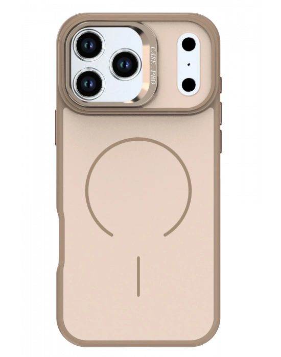 Joko Apple iPhone 17 Pro Max Flexa Magsafe Kapak - Gold