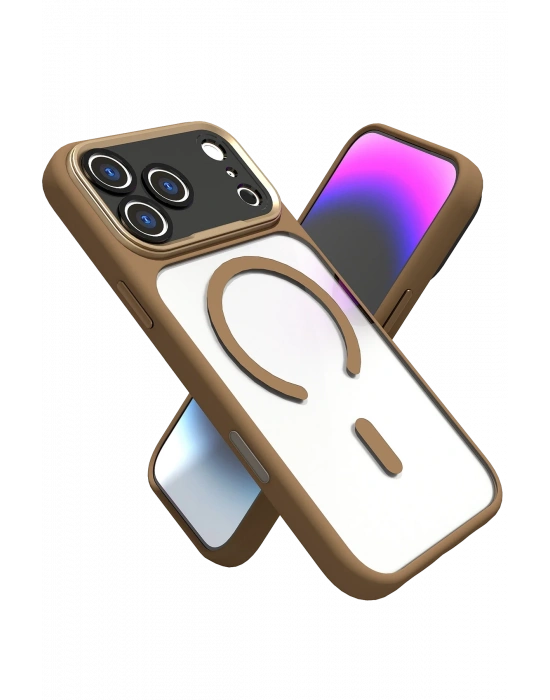 Joko Apple iPhone 17 Pro Max Hazar Magsafe Kapak - Gold