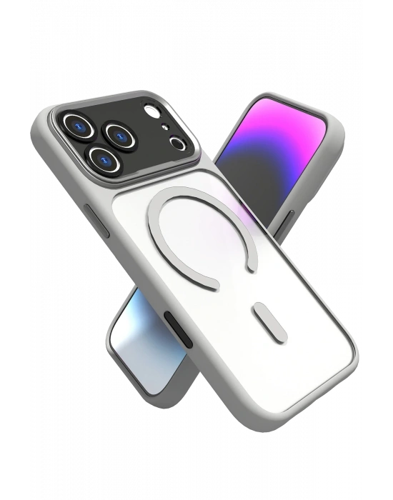 Joko Apple iPhone 17 Pro Max Hazar Magsafe Kapak - Gri