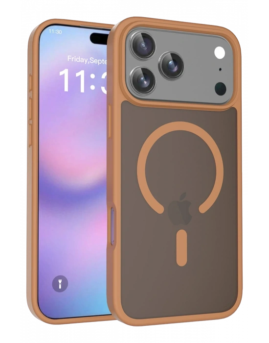 Joko Apple iPhone 17 Pro Max Jota Magsafe Kapak - Çöl Titanyum