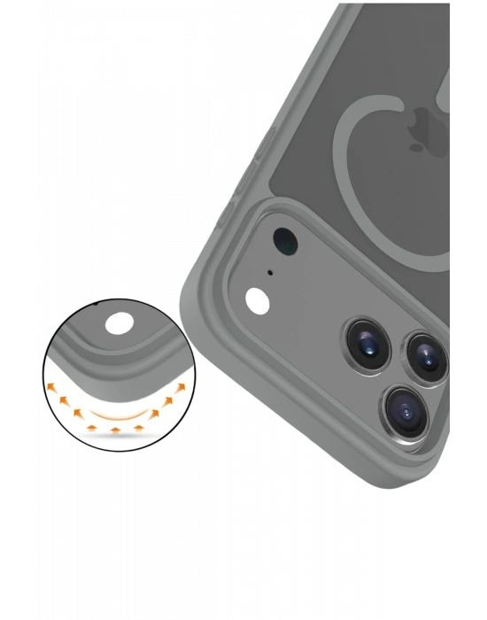 Joko Apple iPhone 17 Pro Max Jota Magsafe Kapak - Titan Gri