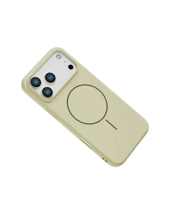 Joko Apple iPhone 17 Pro Max Jully Magsafe Kapak - Bej