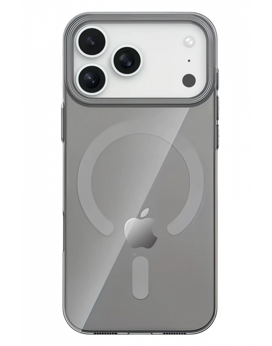 Joko Apple iPhone 17 Pro Max PC Blank Magsafe Kapak - Natural Grey