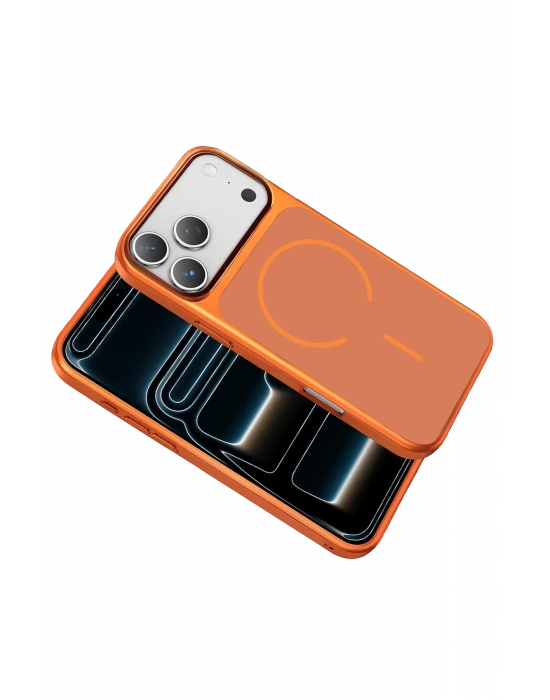 Joko Apple iPhone 17 Pro Max Rush Magsafe Kapak - Turuncu