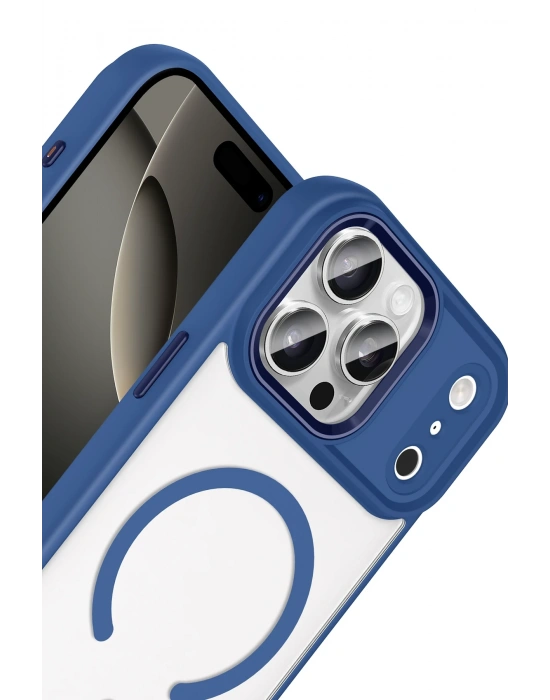 Joko Apple iPhone 17 Pro Max Terea Magsafe Kapak - Lacivert