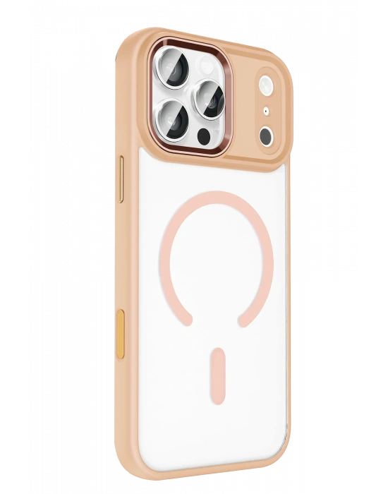 Joko Apple iPhone 17 Pro Max Terea Magsafe Kapak - Pembe