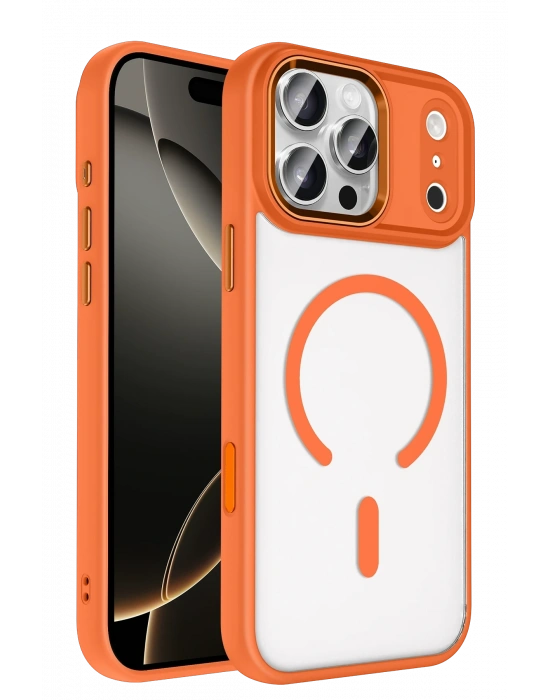 Joko Apple iPhone 17 Pro Max Terea Magsafe Kapak - Turuncu