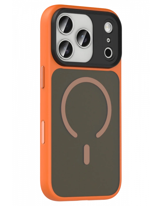 Joko Apple iPhone 17 Pro Megane Magsafe Kapak - Turuncu