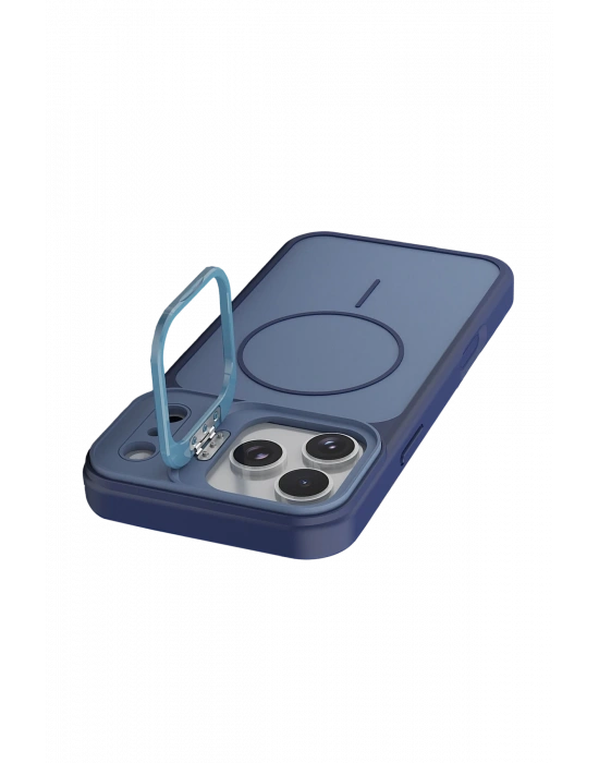 Joko Apple iPhone 17 Pro Pale Magsafe Standlı Kapak - Mavi