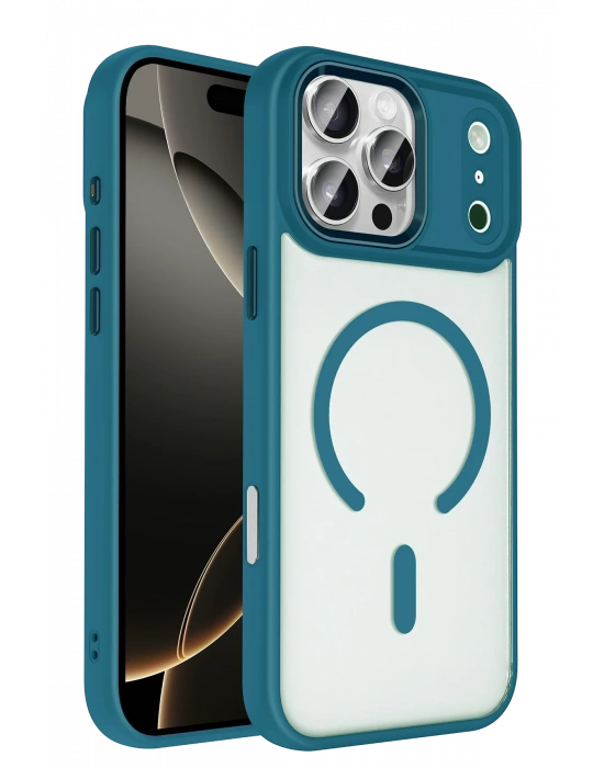 Joko Apple iPhone 17 Pro Terea Magsafe Kapak - Açık Mavi
