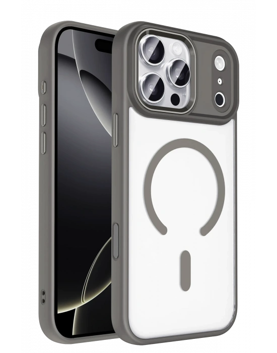 Joko Apple iPhone 17 Pro Terea Magsafe Kapak - Gri