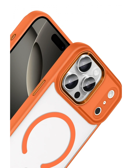 Joko Apple iPhone 17 Pro Terea Magsafe Kapak - Turuncu