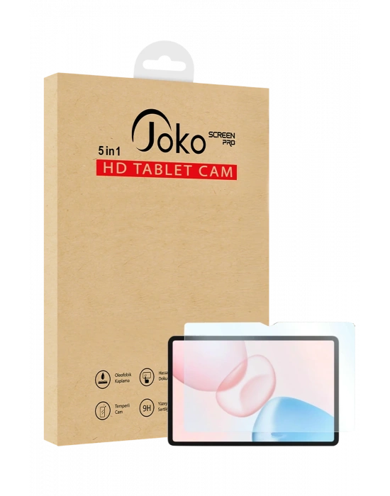 Joko Huawei Honor Pad 10 12.1 HD Tablet Cam Ekran Koruyucu - Şeffaf