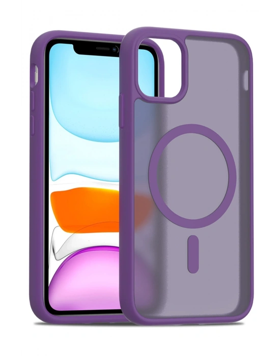 Joko iPhone 11 Pro Max Jota Magsafe Kapak - Derin Mor