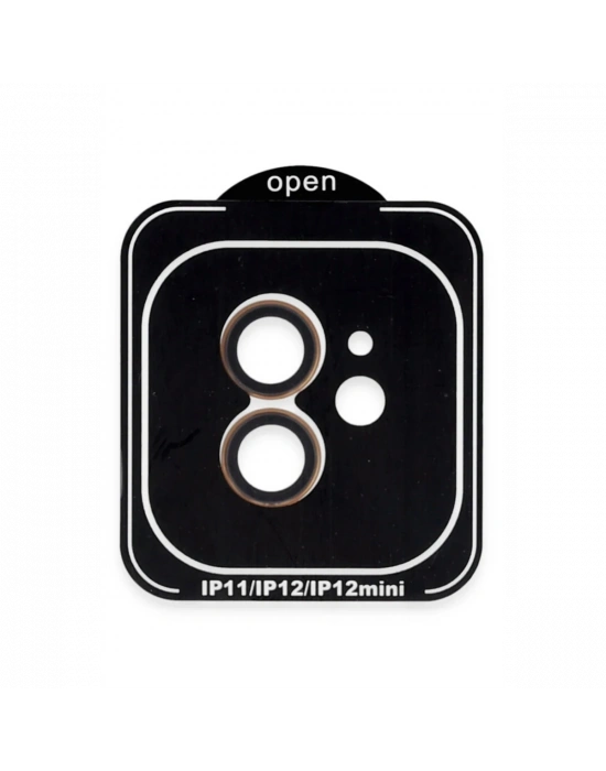 Joko iPhone 11 PVD Metal Kamera Lens - Turuncu