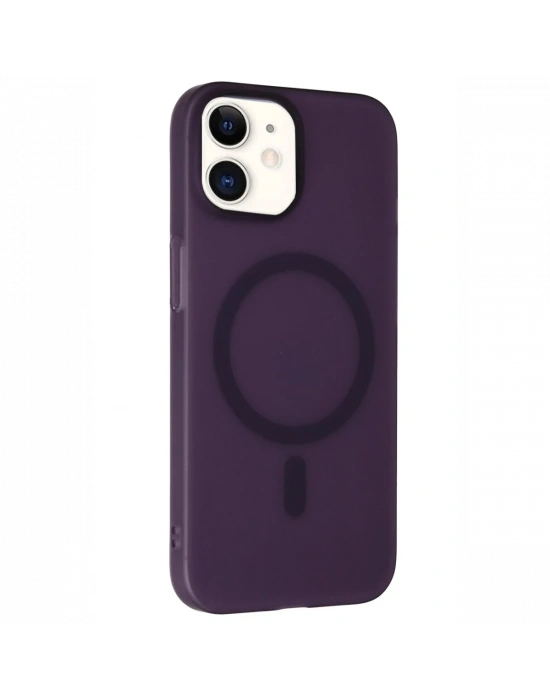 Joko iPhone 11 Tuna PC Slim Magsafe Kapak - Derin Mor