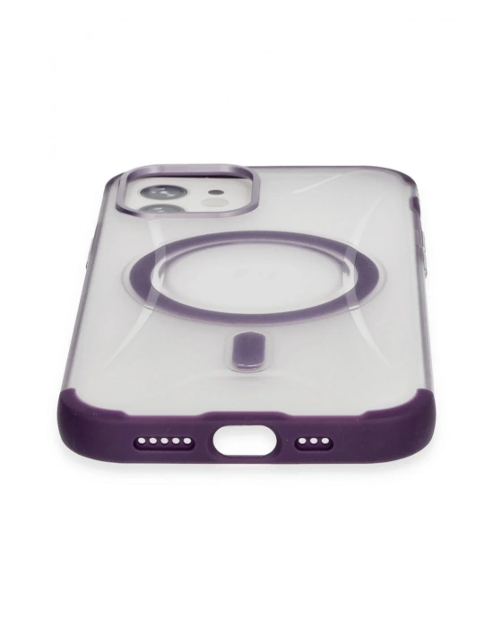 Joko iPhone 12 Hilton Magsafe Kapak - Derin Mor