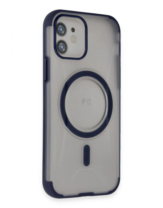 Joko iPhone 12 Hilton Magsafe Kapak - Lacivert