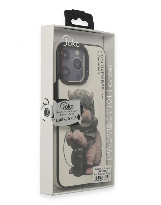 Joko iPhone 13 Pro Max Fun Magsafe Kapak - Titan Gri