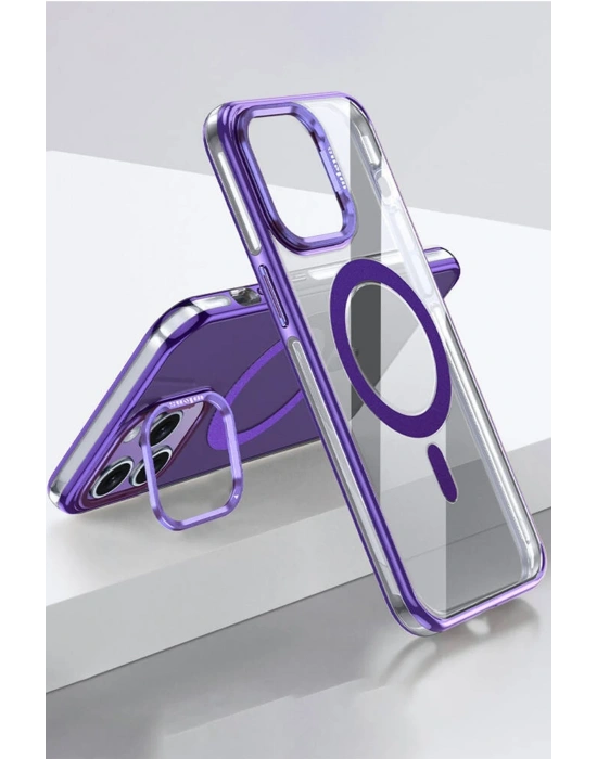 Joko iPhone 14 Pro Drop Magsafe Kapak - Derin Mor