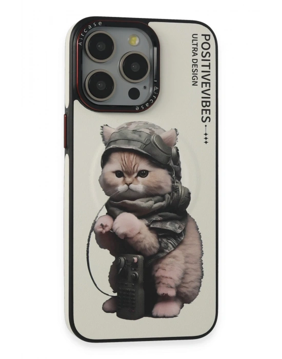 Joko iPhone 14 Pro Fun Magsafe Kapak - Beyaz