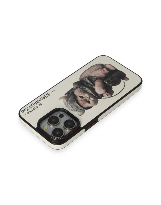 Joko iPhone 14 Pro Fun Magsafe Kapak - Beyaz