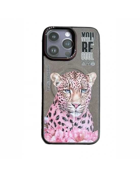 Joko iPhone 14 Pro Fun Magsafe Kapak - Natural Grey-2