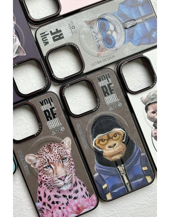 Joko iPhone 14 Pro Fun Magsafe Kapak - Titan Gri-2