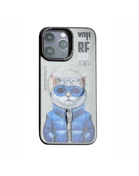 Joko iPhone 14 Pro Fun Magsafe Kapak - Titan Gri-2