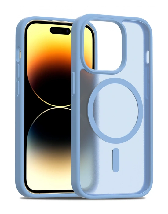 Joko Apple iPhone 14 Pro Jota Magsafe Kapak - Açık Mavi